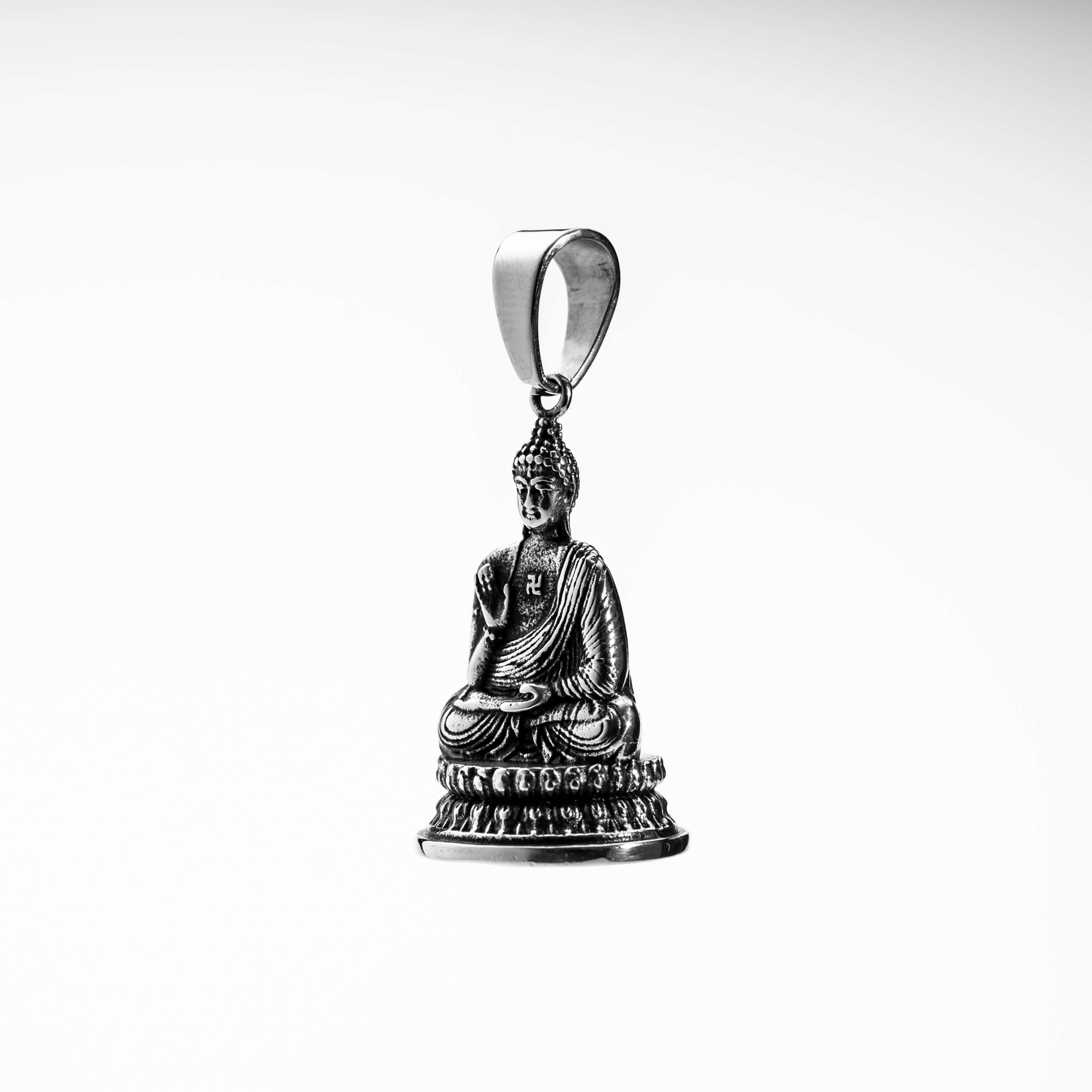 Fearless Enlightenment: Buddha Gesture Pendant